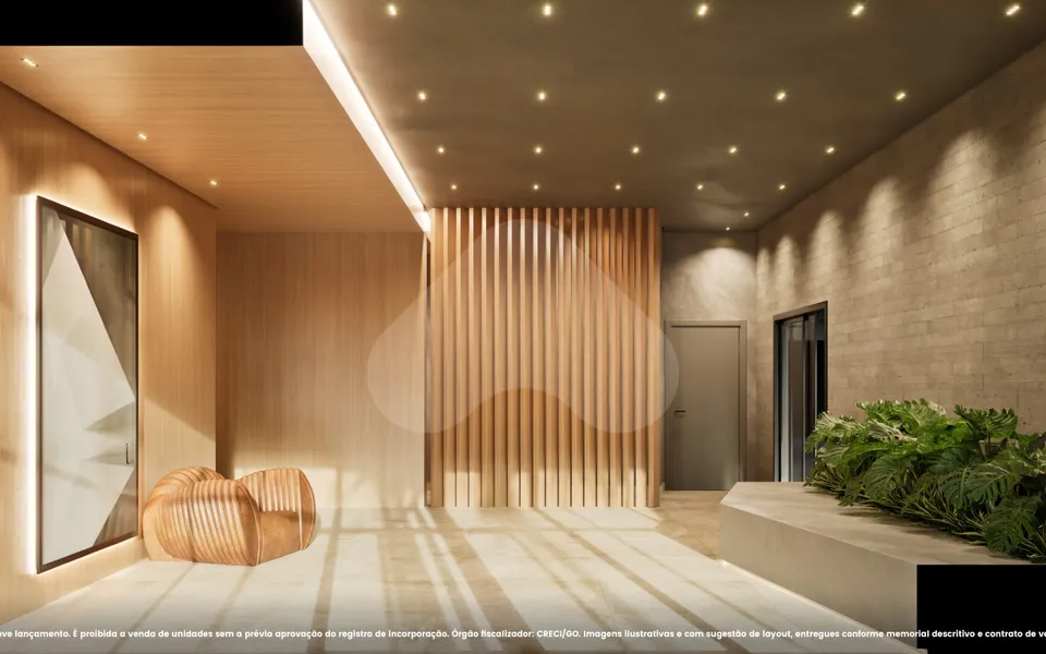 B.Great Bosque dos Buritis - Apartamento com 57,35 m², em Setor Central — foto 4