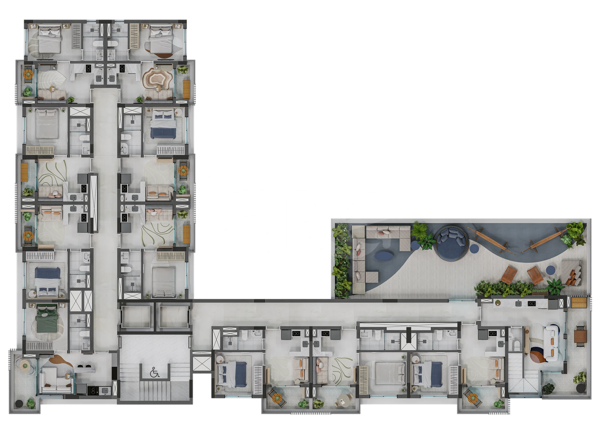 Planta — Pavimento 03