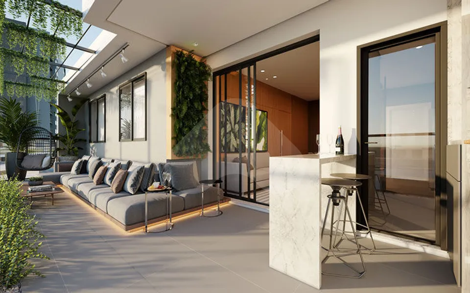 São Vicente Home Club - Apartamento com 62,83 m², em São Vicente — foto 4