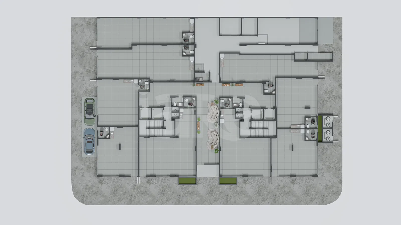 Planta — Pavimento térreo 2