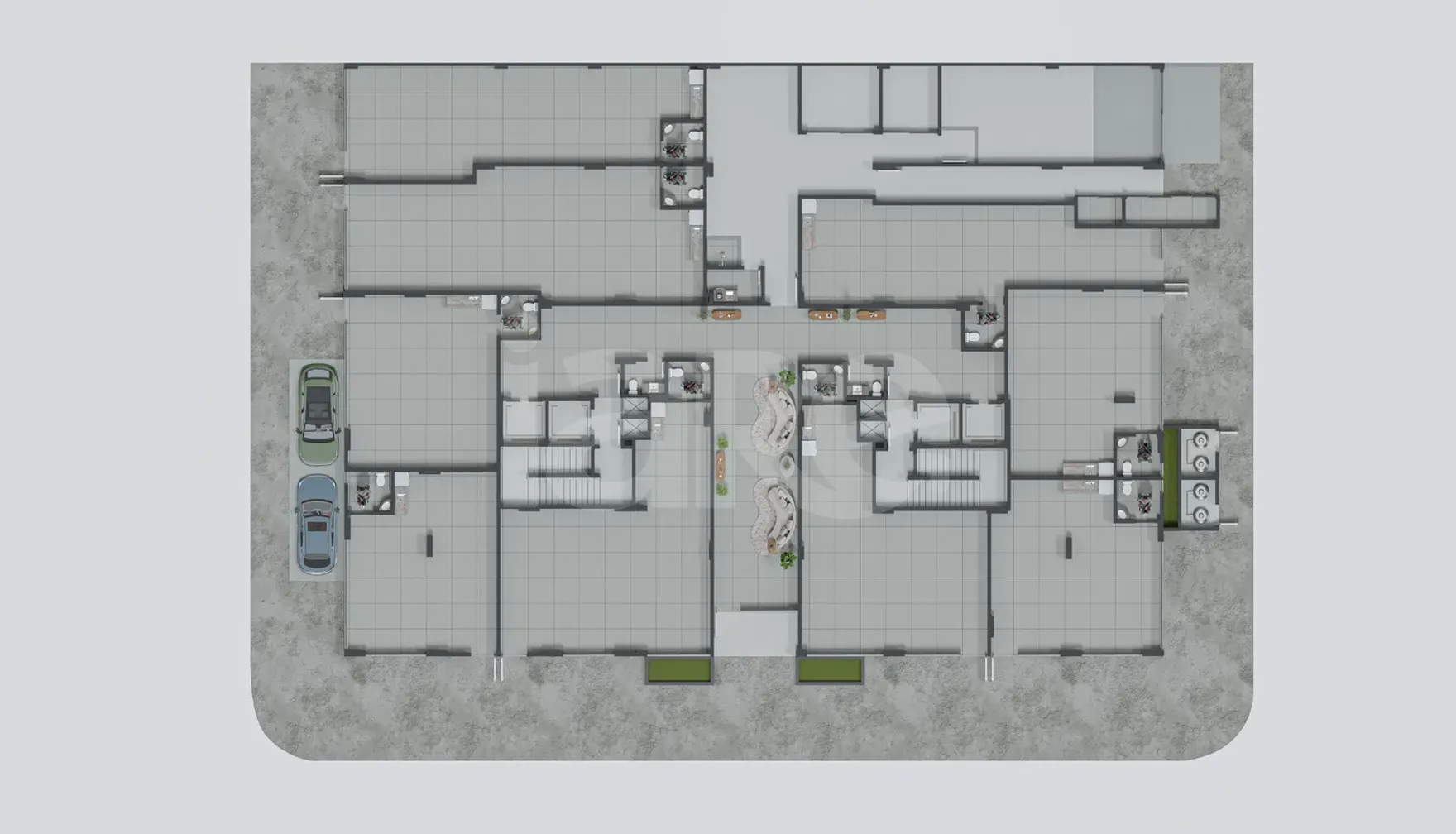 Planta — Pavimento térreo 2