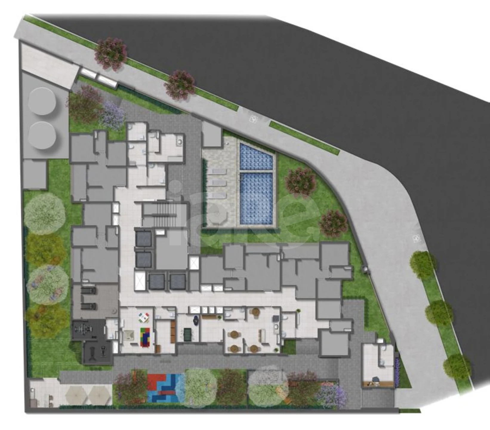 Planta — Pavimento lazer