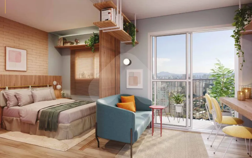 Viva Benx Casa do Ator - Apartamento com 24,39 m², em Pinheiros — foto 20