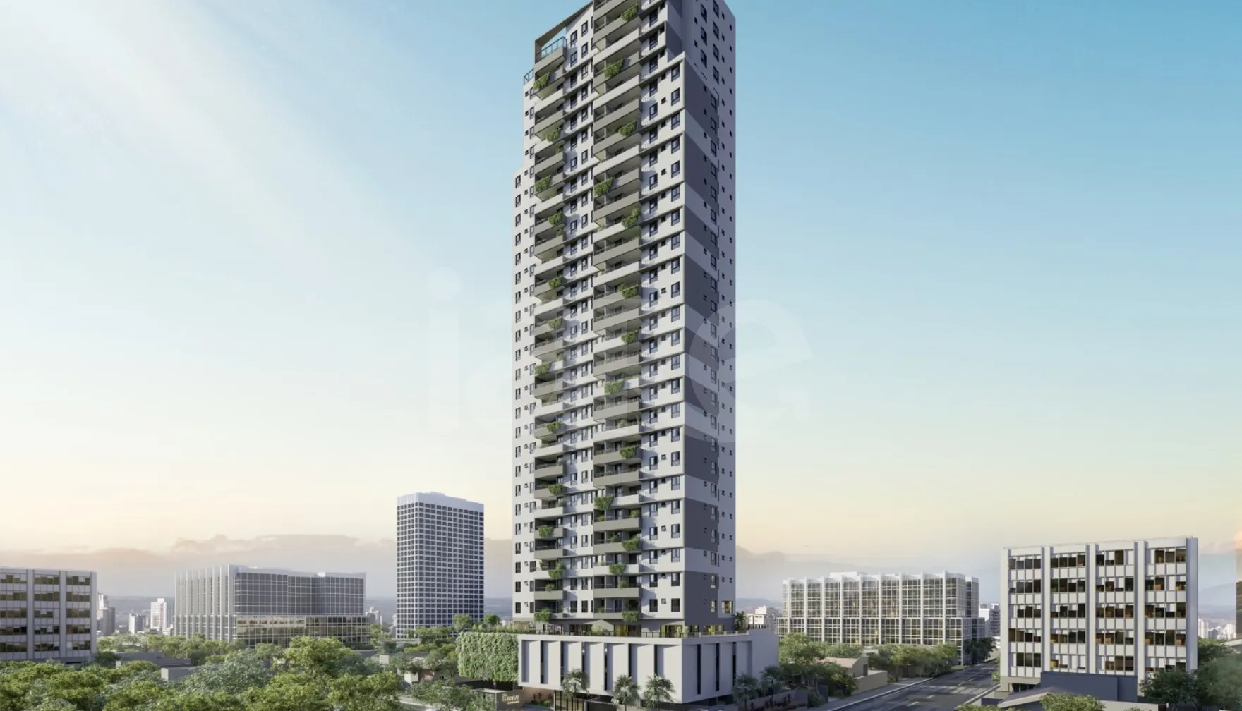 B.Great Bosque dos Buritis - Apartamento com 94,37 m², em Setor Central — foto 1