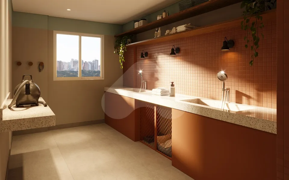 Átrio - Apartamento com 38 m², em Freguesia do Ó — foto 8