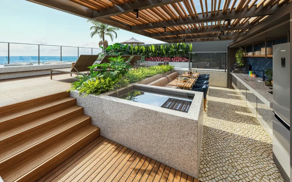 Marine Urban Design - Apartamento com 39,89 m², em Areia Dourada — foto 8