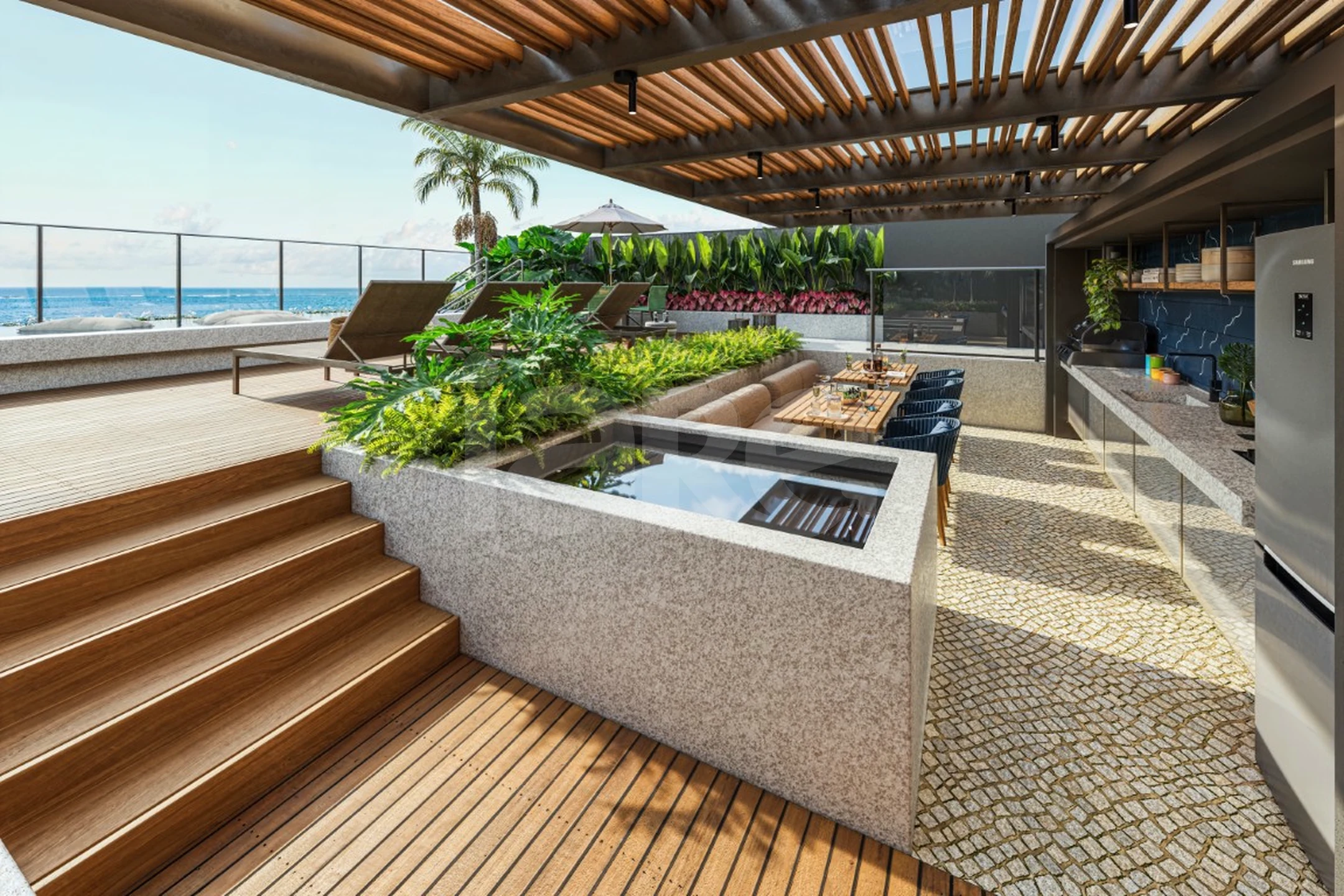 Marine Urban Design - Apartamento com 39,89 m², em Areia Dourada — foto 12