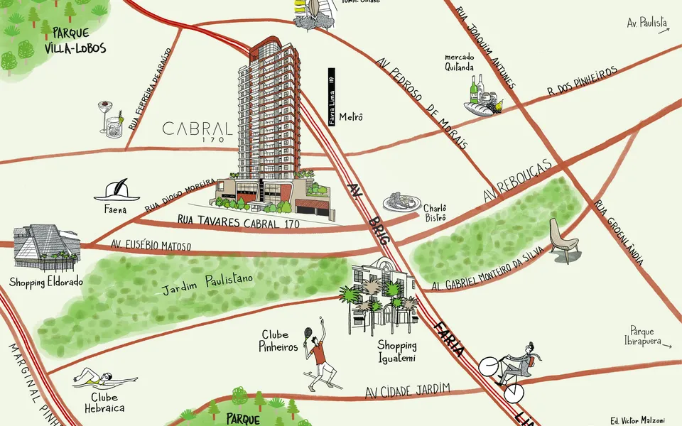 Cabral 170 - Apartamento com 94,04 m², em Pinheiros — foto 22
