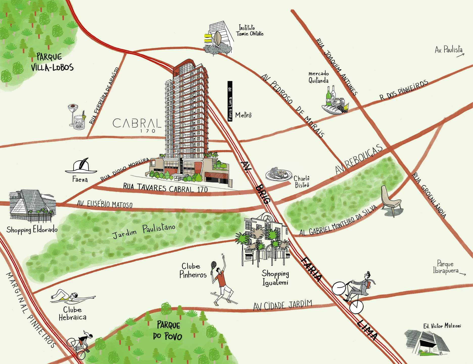 Cabral 170 - Apartamento com 94,04 m², em Pinheiros — foto 22