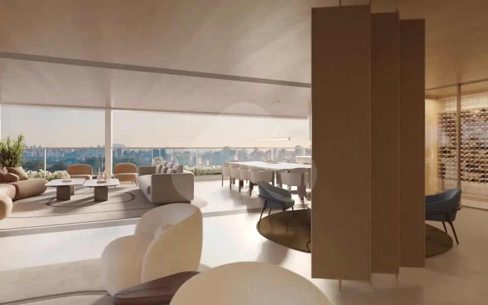 Granoscar Ibirapuera - Apartamento com 346,6 m², em Indianópolis — foto 4