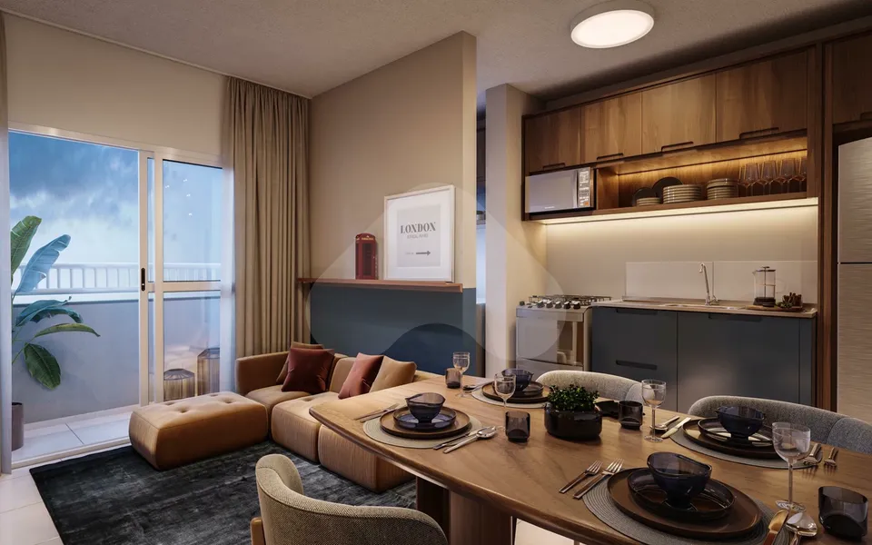 Silverstone - Apartamento com 35,64 m², em Usina Piratininga — foto 3