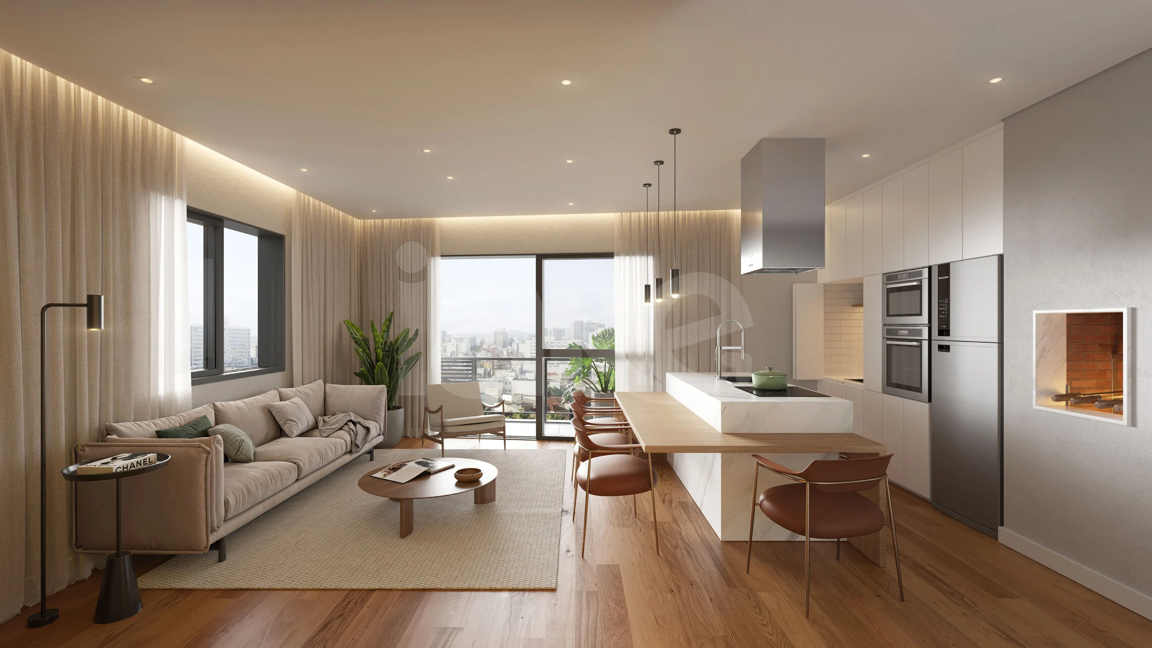 Hauzen Belmonte - Apartamento com 50,01 m², em Boa Vista — foto 2
