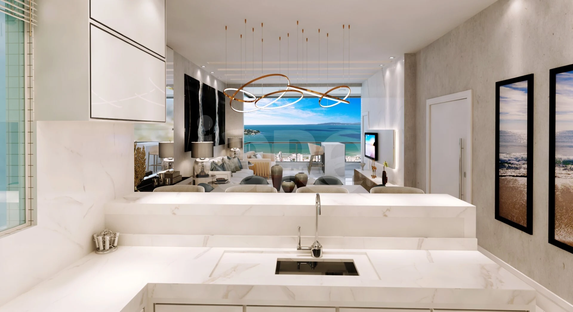 Grand Mirage - Apartamento com 280 m², em Centro — foto 2