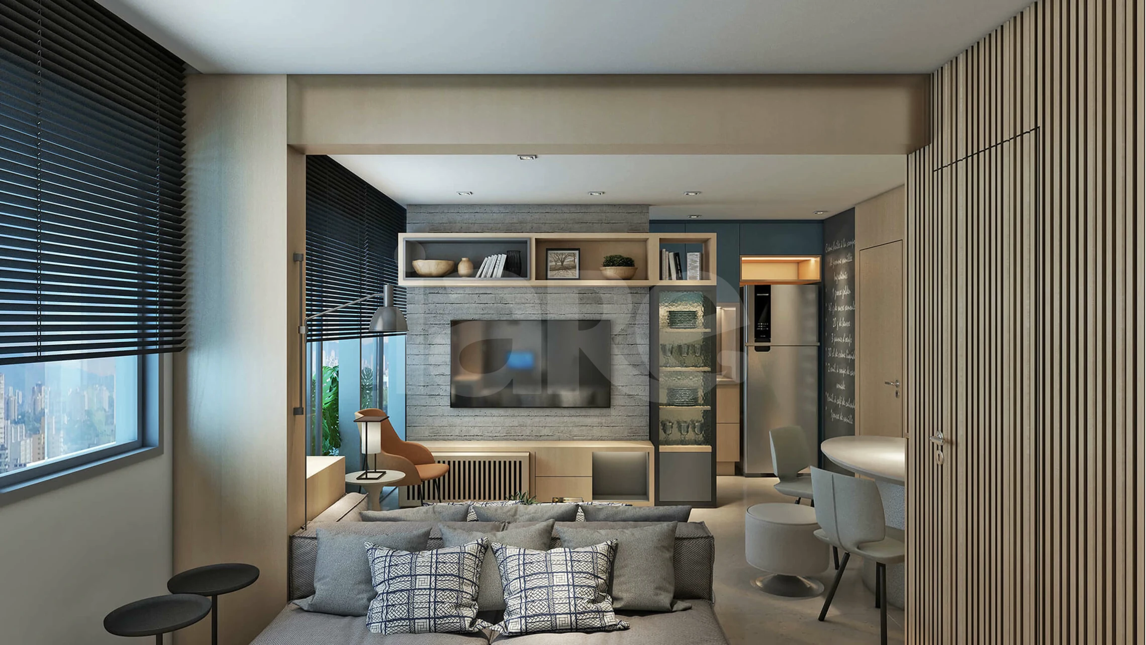 Duo E-Residence - Studio com 27 m², em São Judas — foto 5