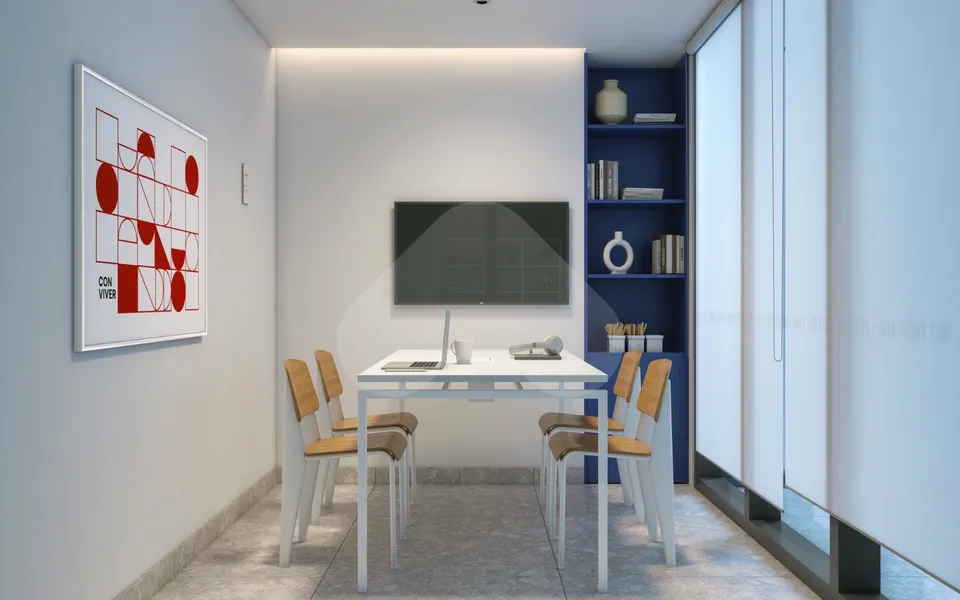 Cosmo Hype Living - Garden com 26,23 m², em Alto da Rua XV — foto 6