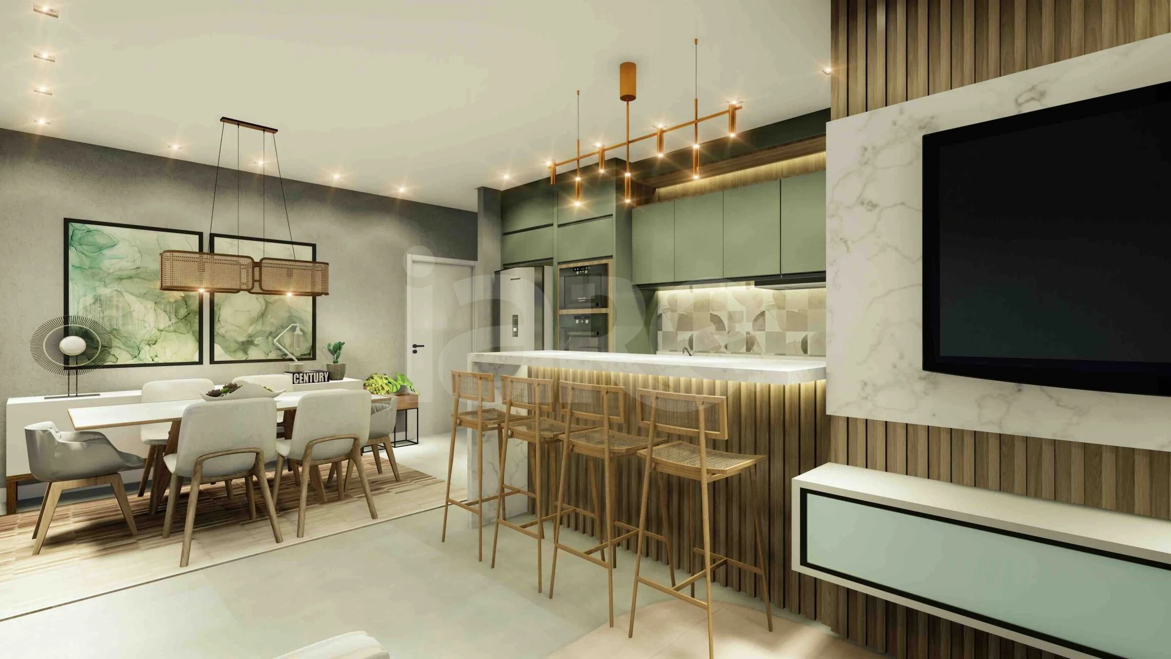 Byron Bay - Apartamento com 73,34 m², em Vila Operária — foto 2