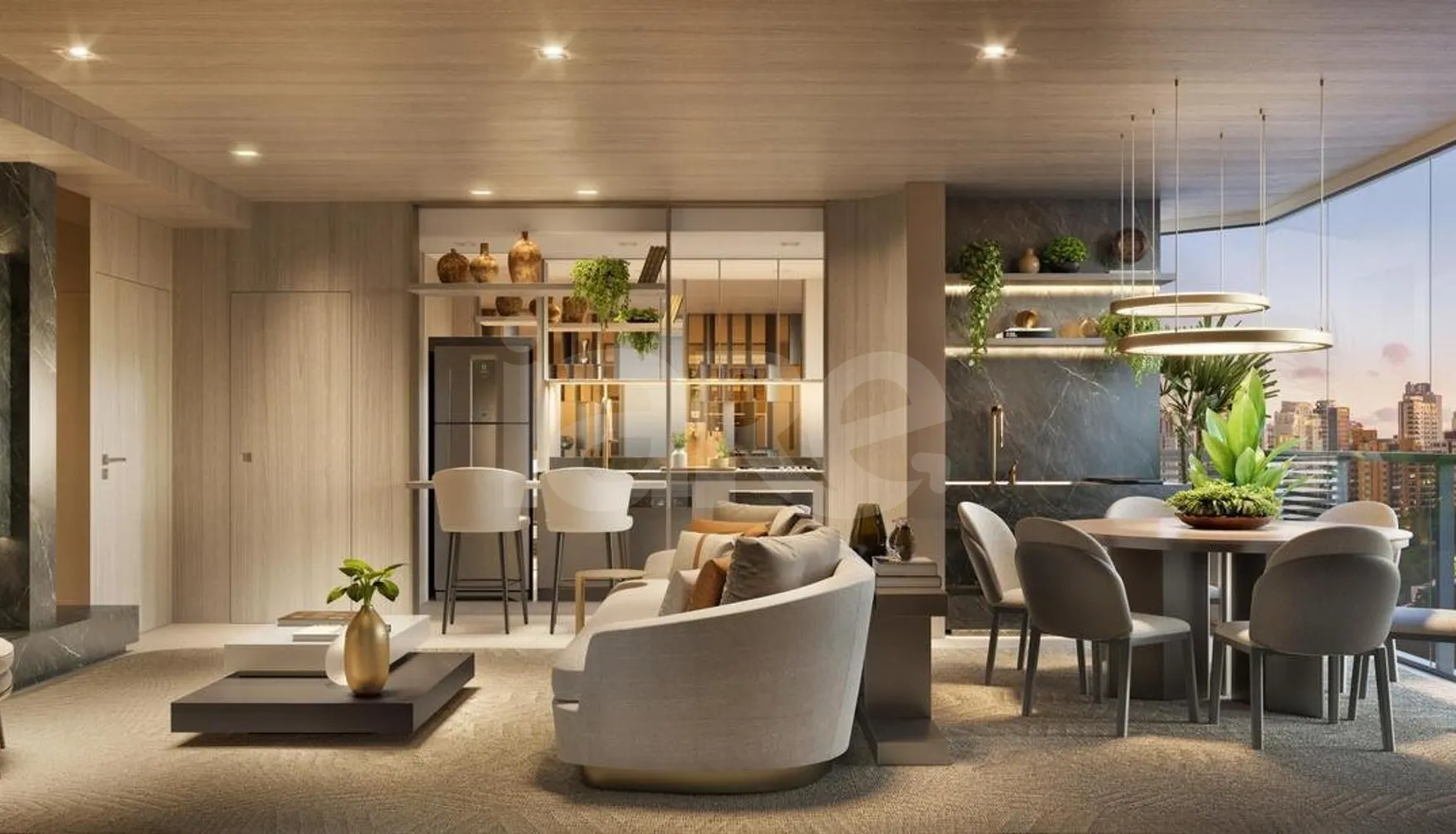 Parque Global PG Residences - Apartamento com 106,68 m², em Real Parque — foto 2