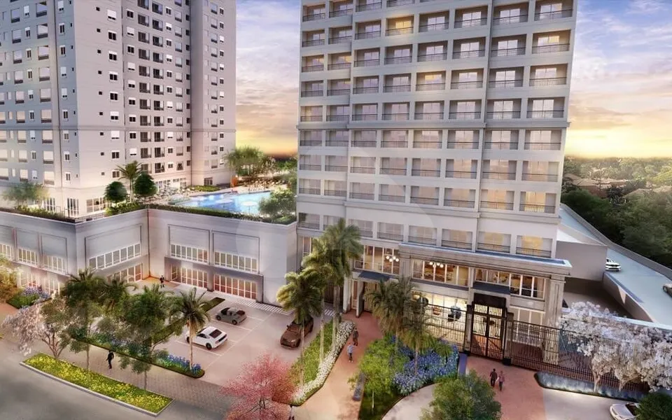 Blue Home Resort Jockey - Apartamento com 45,35 m², em Butantã — foto 2
