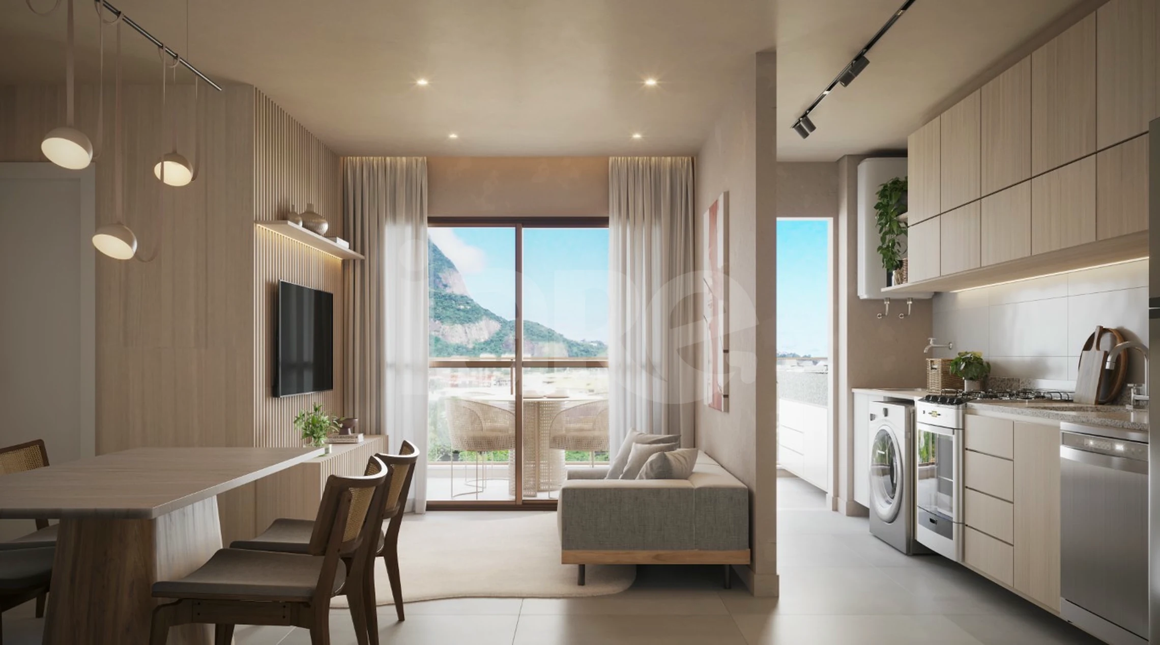 Green Park Barra -  Green View - Apartamento com 75,99 m², em Barra da Tijuca — foto 2