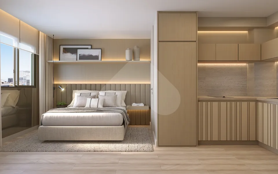 Connect Square - Apartamento com 43 m², em Centro — foto 6