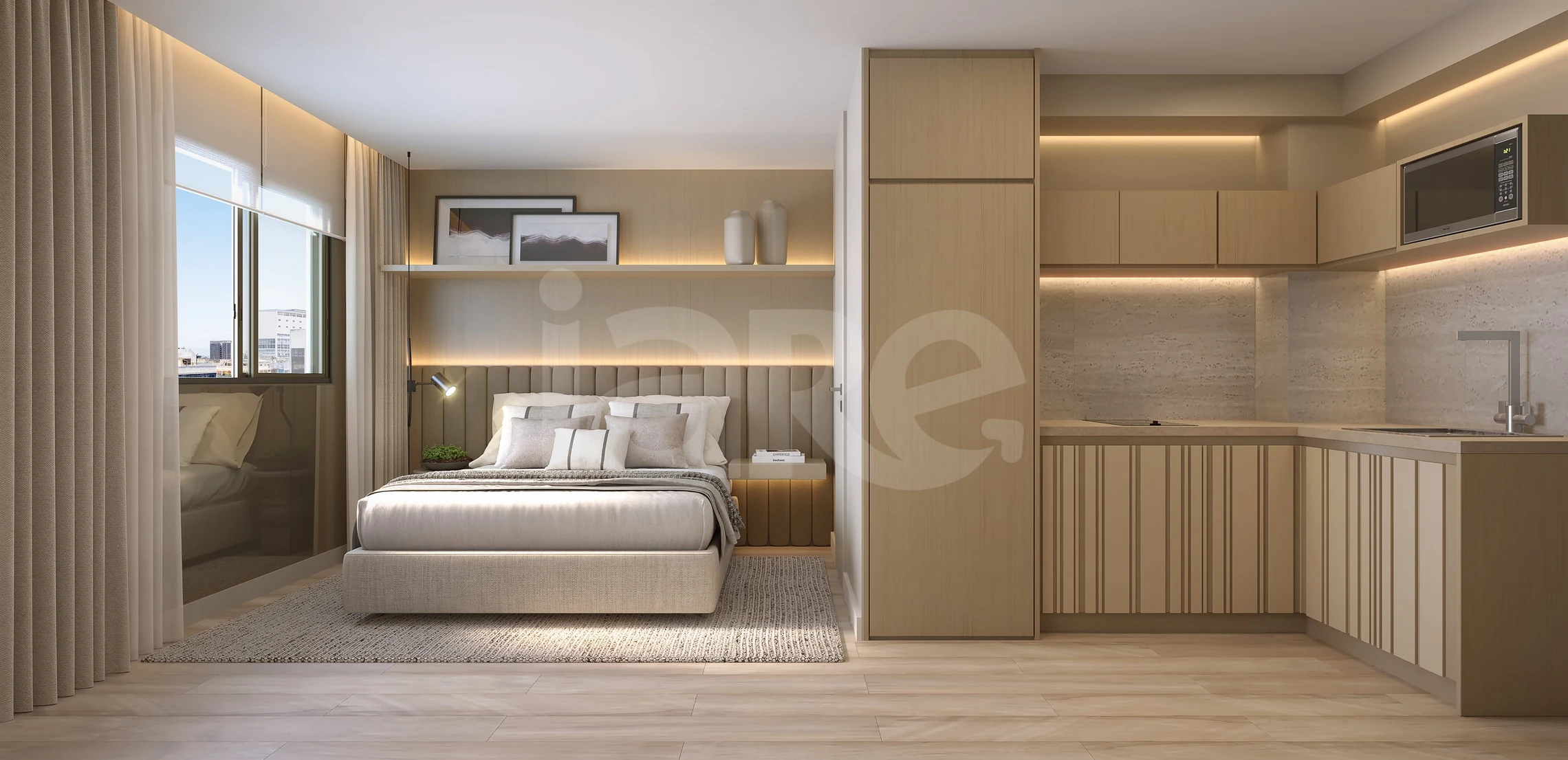 Connect Square - Studio com 24 m², em Centro — foto 6