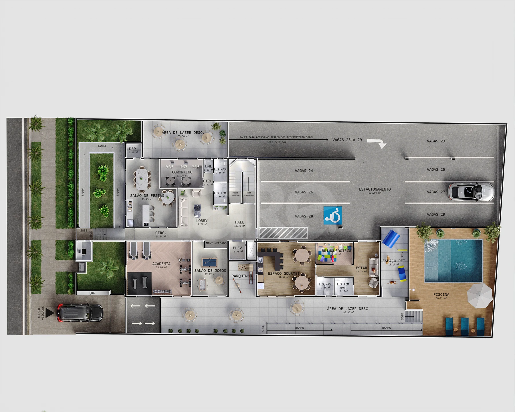 Planta — Pavimento térreo
