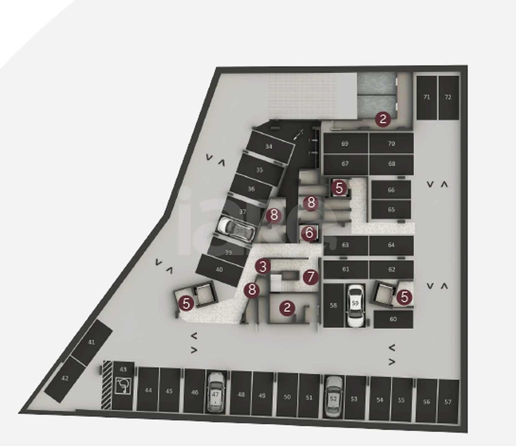 Planta — Pavimento subsolo 2