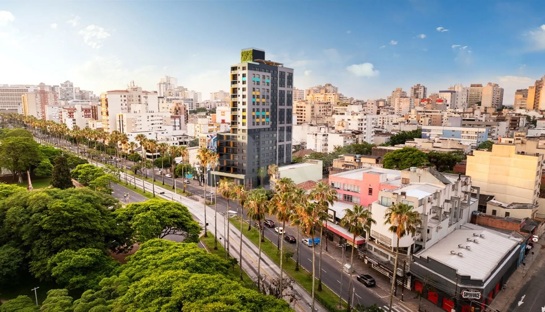 Mural Bom Fim - Studio com 32,76 m², em Bom Fim — foto 15