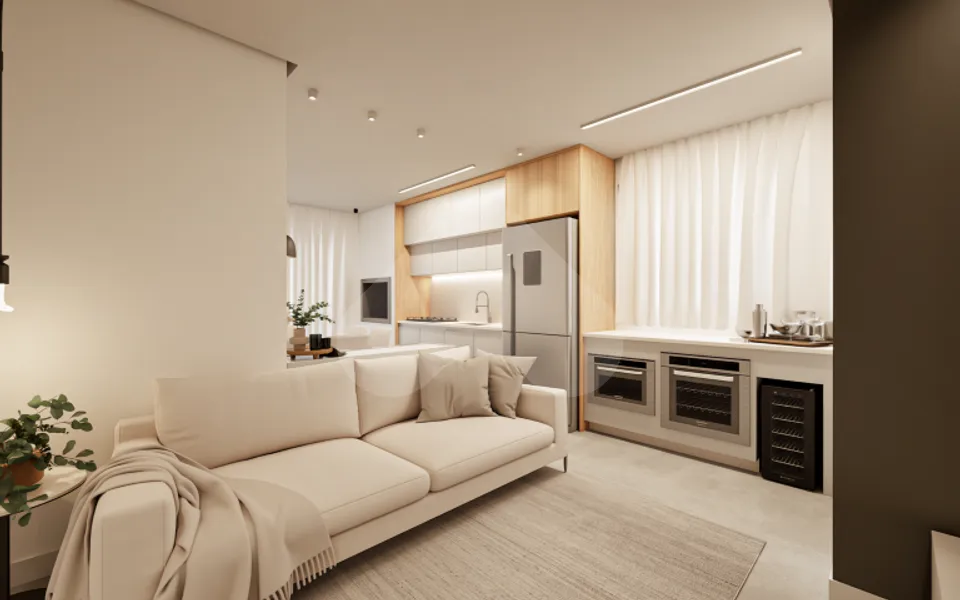 Carmen Residence - Apartamento com 71,58 m², em Pedra Branca — foto 2