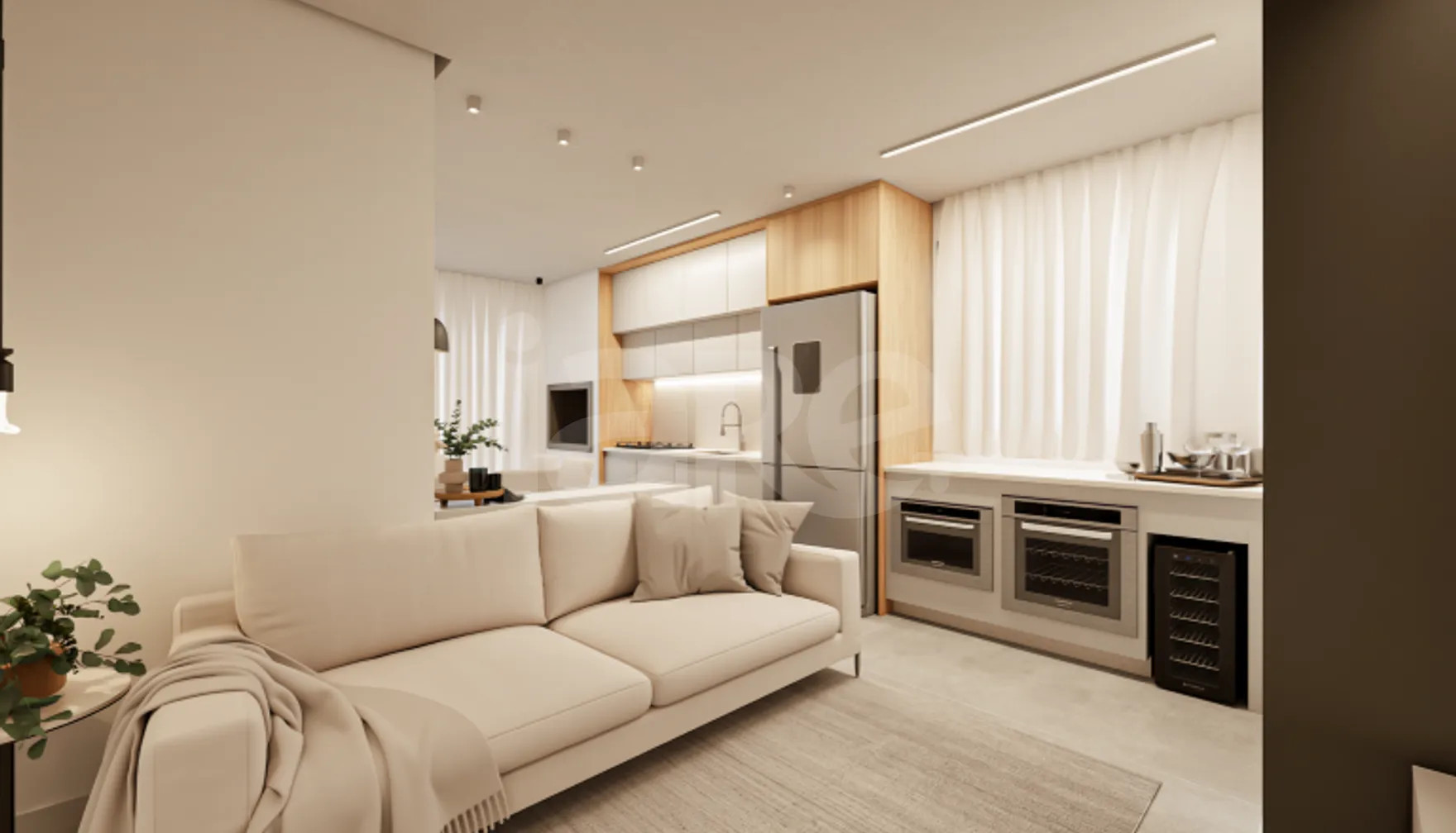Carmen Residence - Apartamento com 71,58 m², em Pedra Branca — foto 2