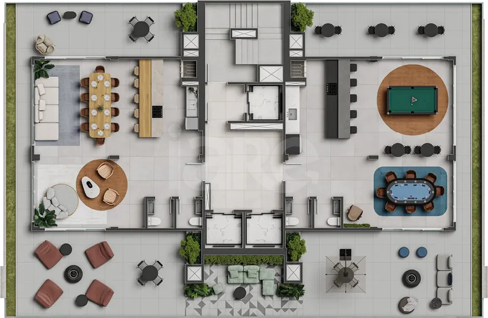 Planta — Pavimento rooftop
