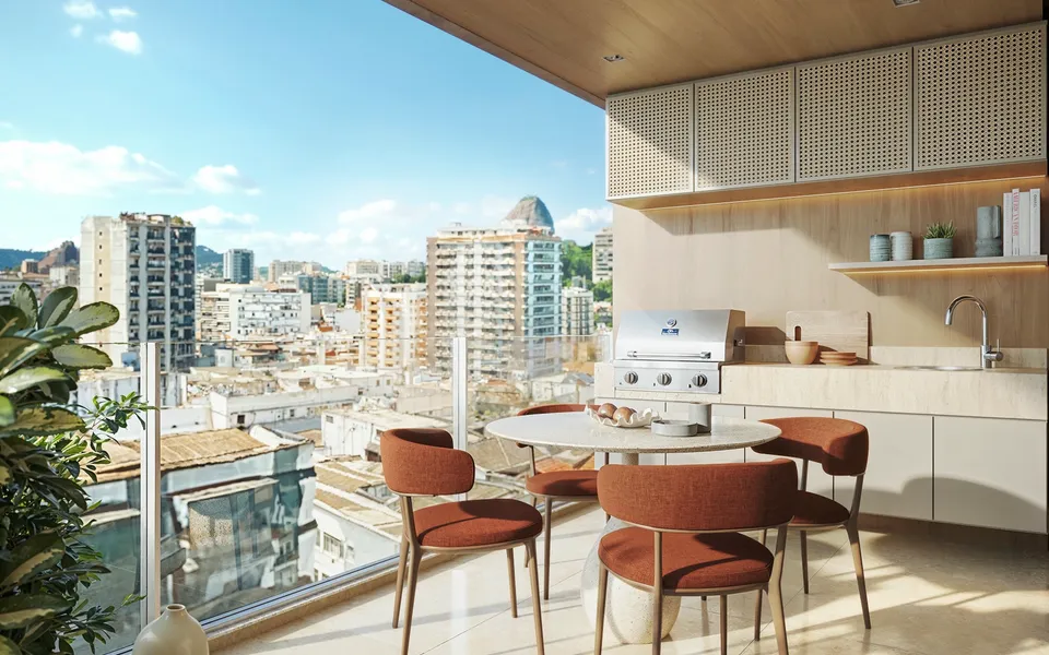 Céu Laranjeiras - Studio com 30,35 m², em Laranjeiras — foto 8