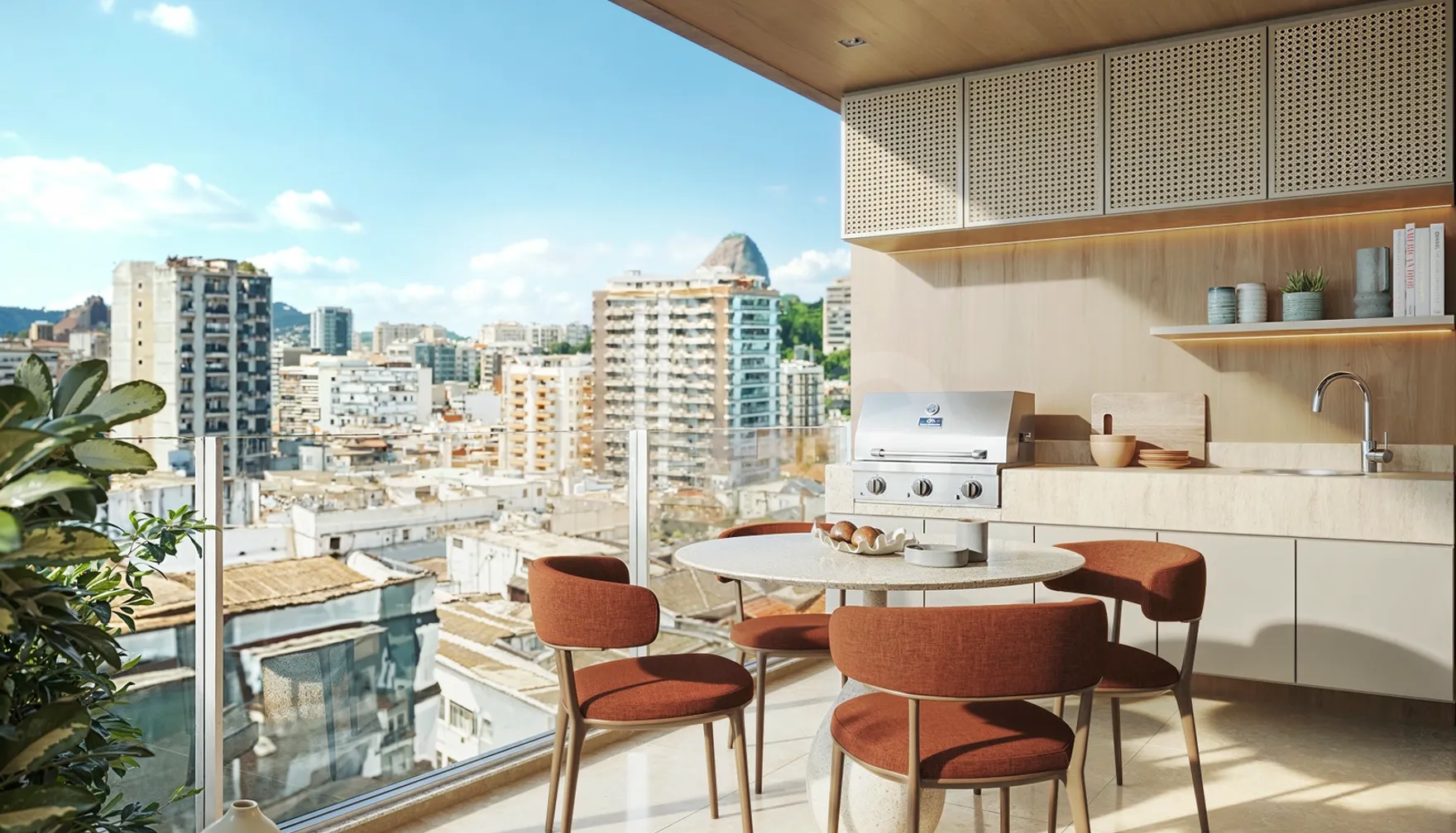 Céu Laranjeiras - Apartamento com 61,58 m², em Laranjeiras — foto 8