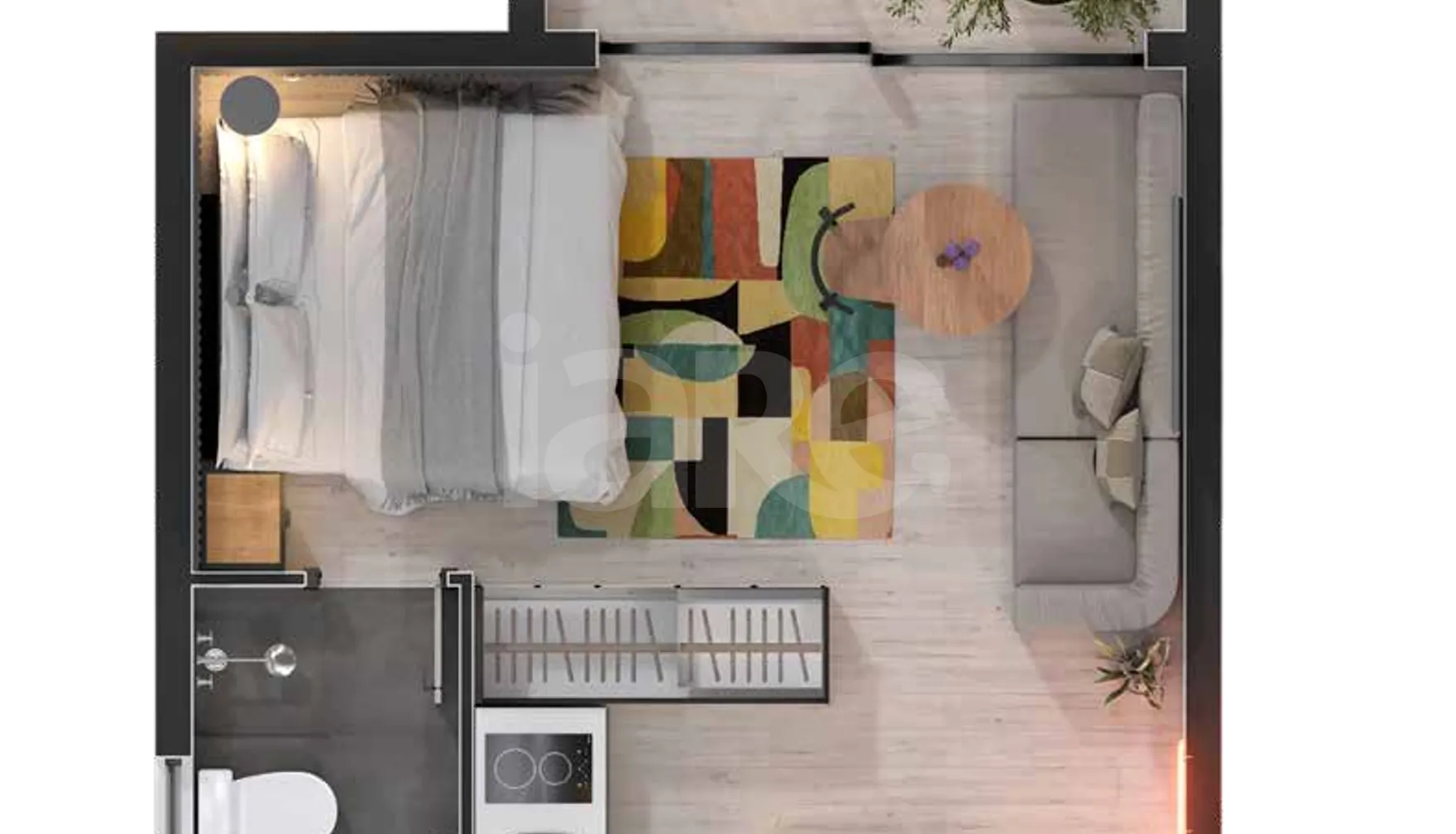 Planta — Garden 35,01 m²
