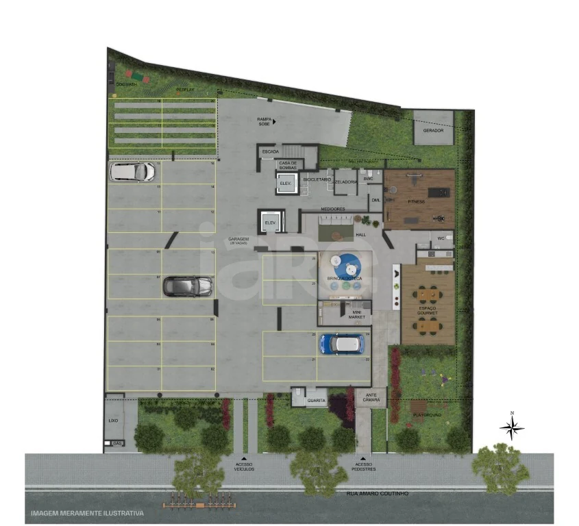 Planta — Pavimento térreo