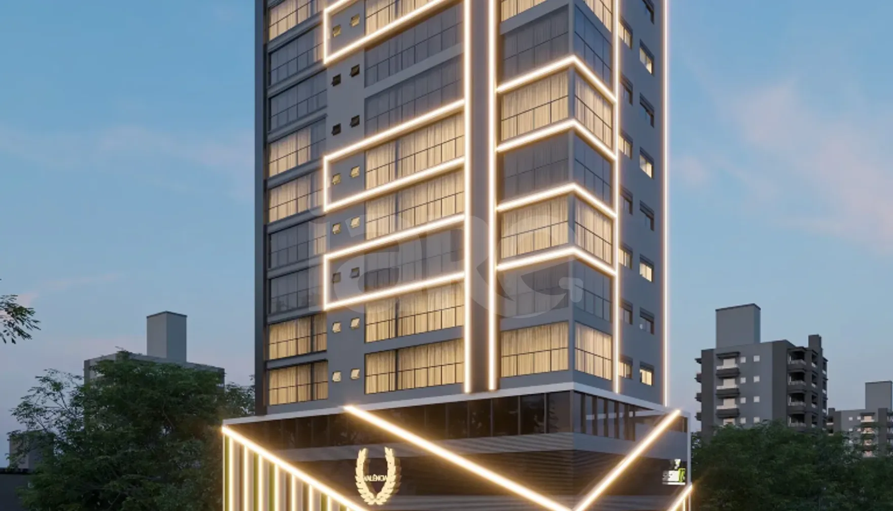 Valência - Apartamento com 82,55 m², em Perequê — foto 10