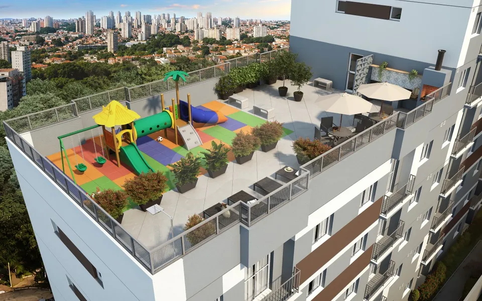 Unnia Verdá - Apartamento com 24,01 m², em Cursino — foto 11