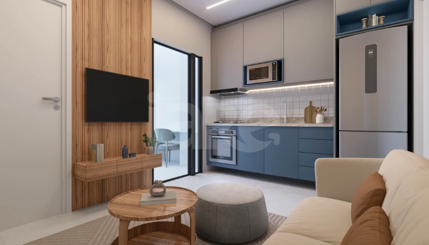 Maskan Ipiranga - Studio com 17,62 m², em Sacomã — foto 2