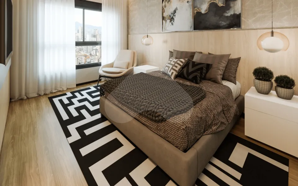 OAK Curitiba - Apartamento com 84,75 m², em Boa Vista — foto 12