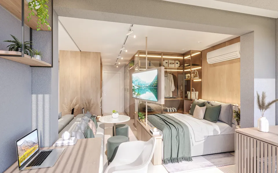 Icon João Moura - Studio com 28,48 m², em Pinheiros — foto 2