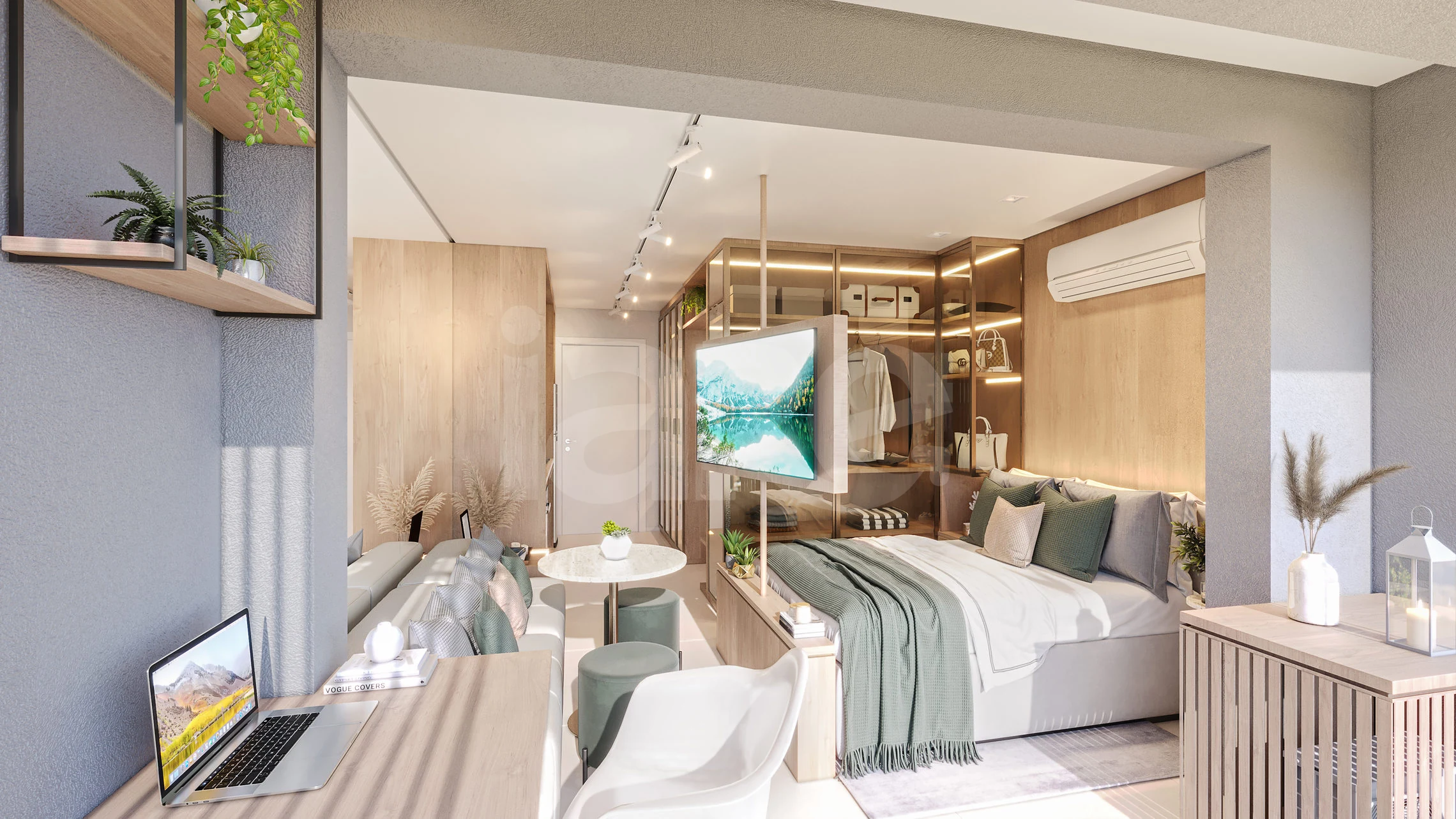 Icon João Moura - Garden com 57,85 m², em Pinheiros — foto 2