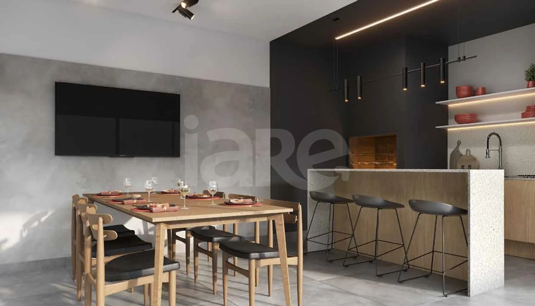Uno Solare - Studio com 30,66 m², em Portão — foto 17