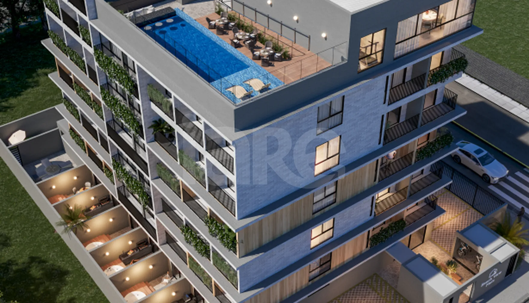 Beach View - Garden com 34,59 m², em Ponta de Campina — foto 4