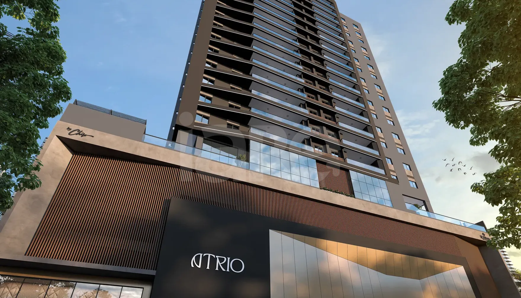 Atrio - Apartamento com 132 m², em Meia Praia — foto 5