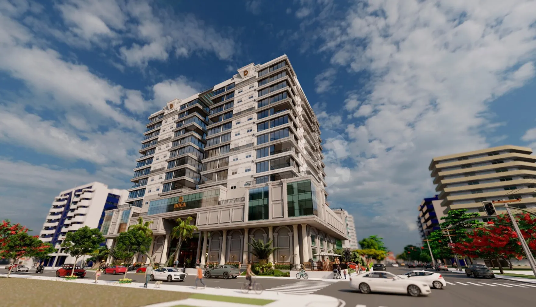 Doca Residence - Apartamento com 95 m², em Zona Nova — foto 4