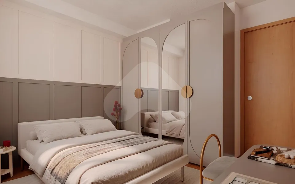 Estoril - Apartamento com 38,05 m², em Usina Piratininga — foto 3