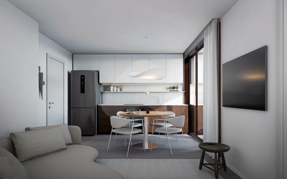 Apus - Apartamento com 53,84 m², em Água Verde — foto 12