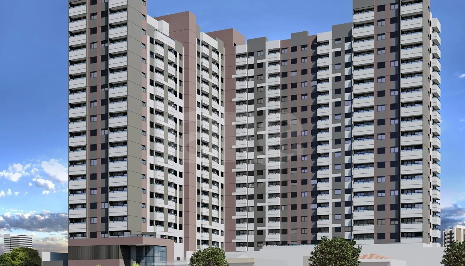 Up Resort - Garden com 55 m², em Vila Homero Thon — foto 1