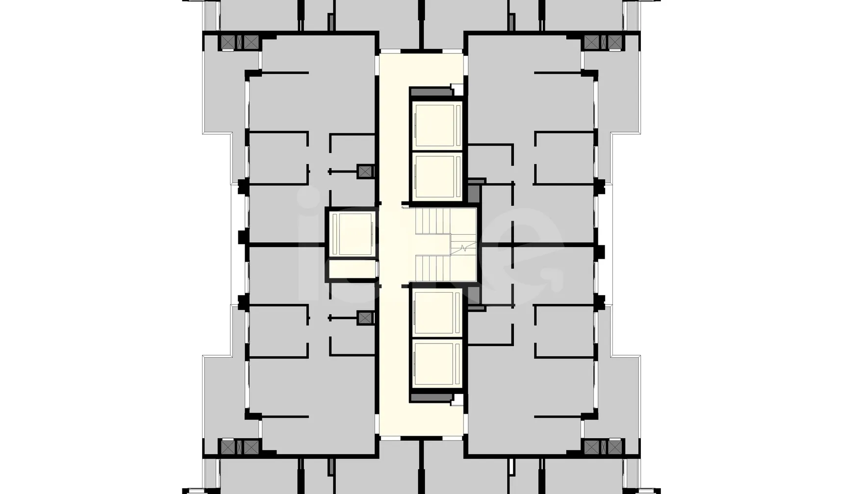 Planta — Pavimento 25