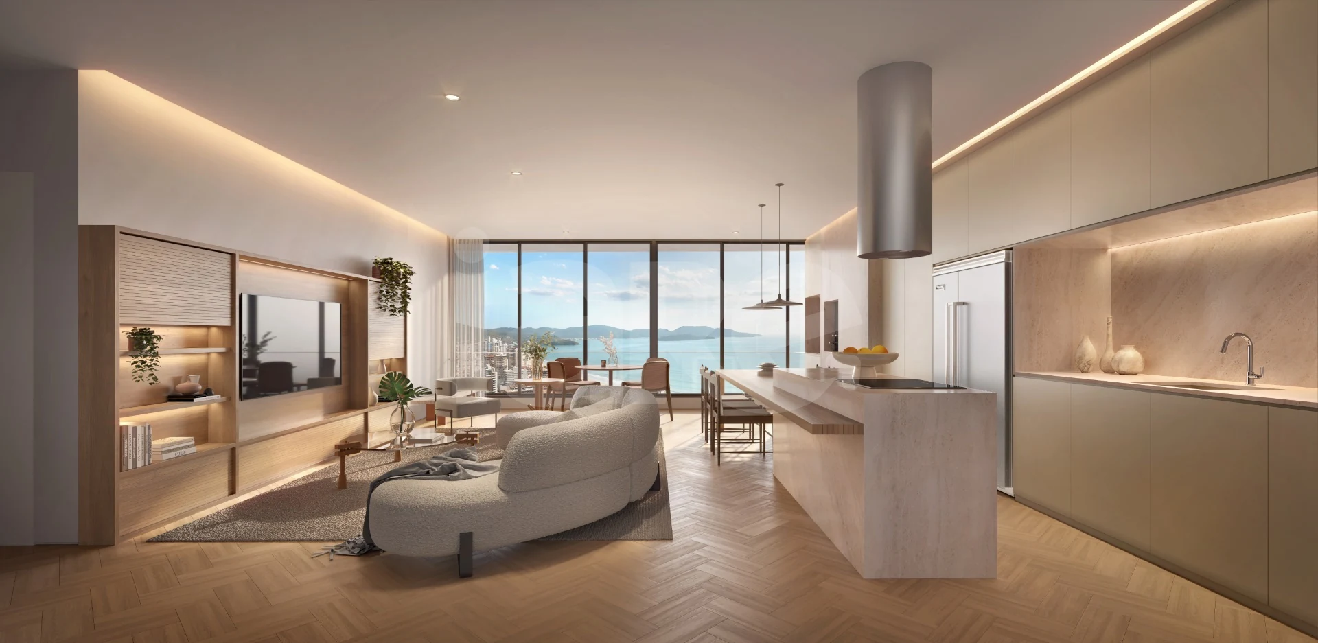 Lagom Perequê Mirra - Apartamento com 114 m², em Perequê — foto 3